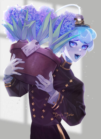 Halfbody + prop