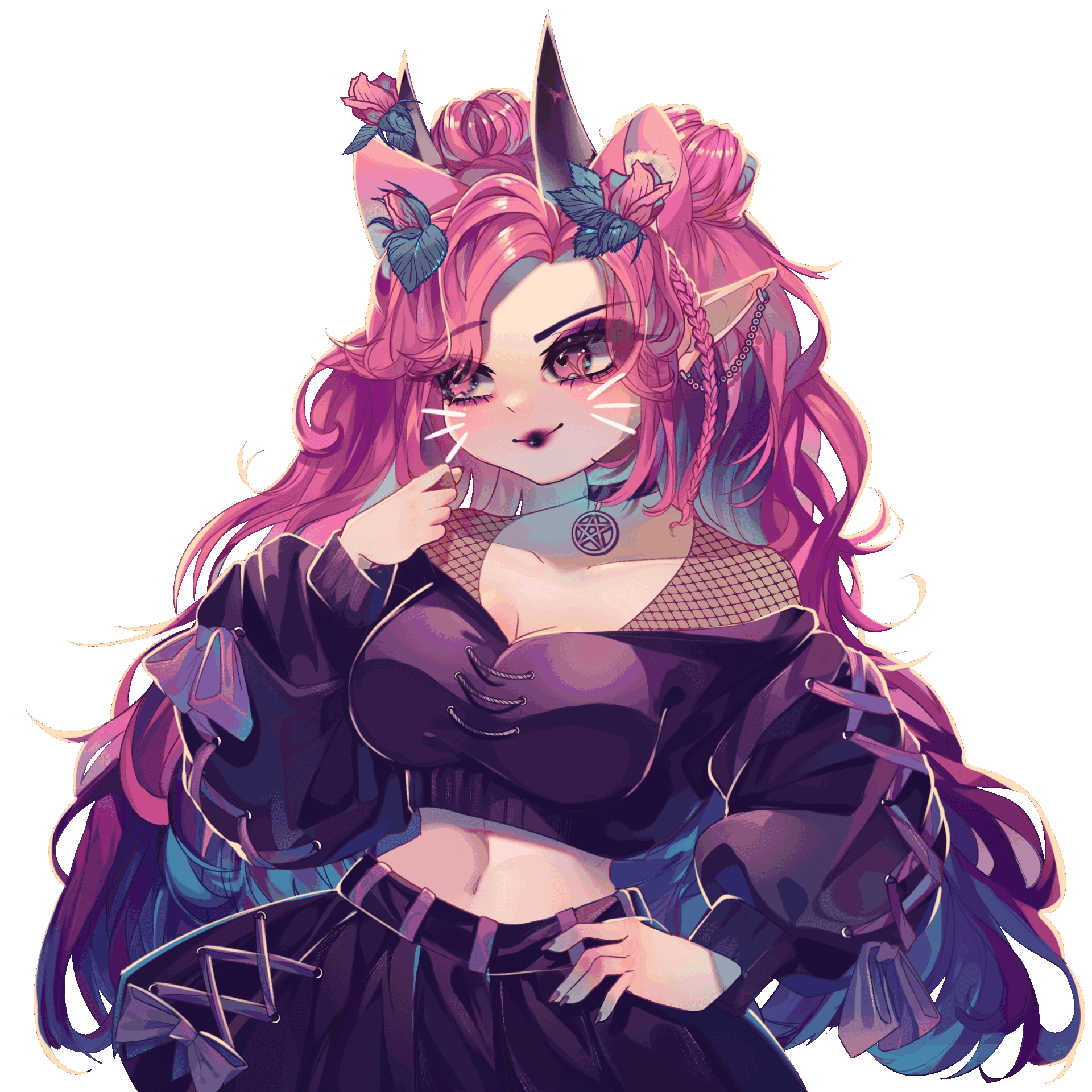 Detailed Halfbody with toggles